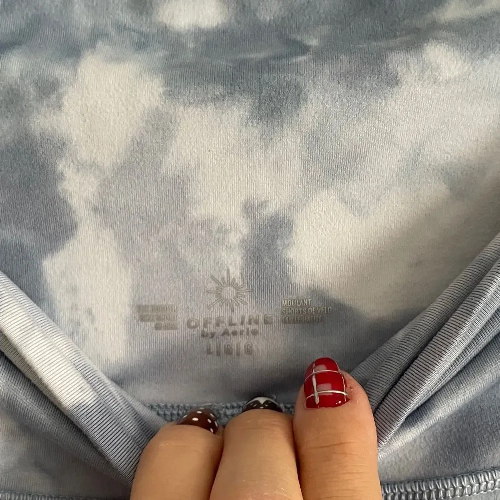 Aerie Tie-Dye Bike Shorts - Picture 2 of 4